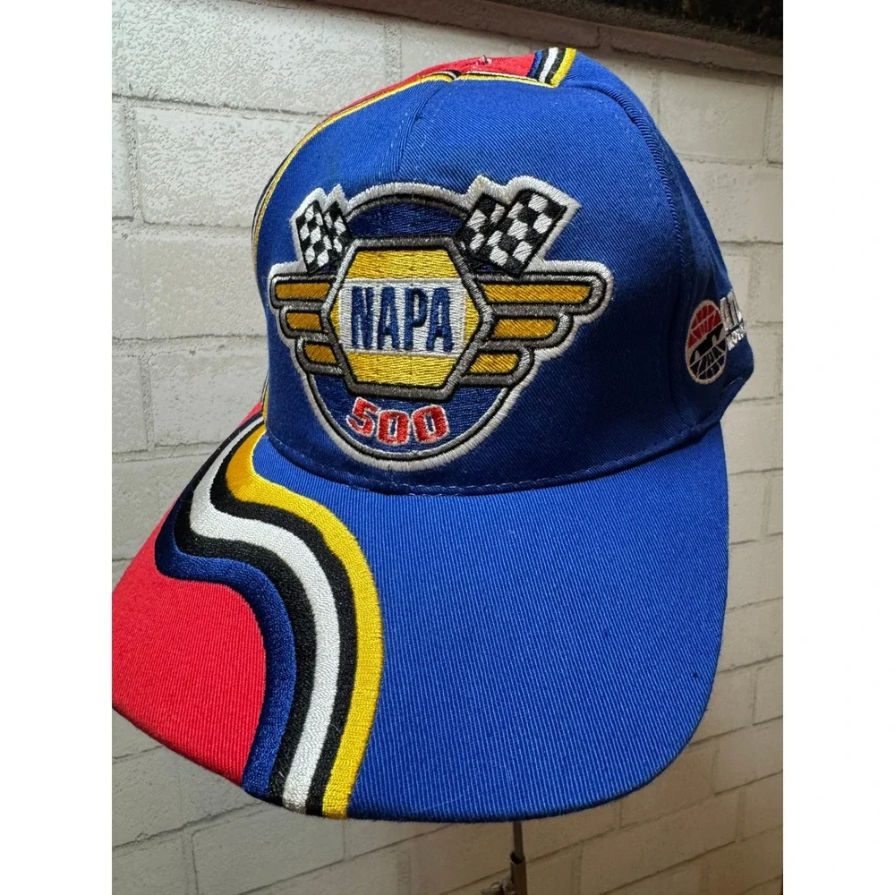 Chase Authentics NASCAR NAPA 500 Atlanta Motor Speedway Snapback Hat Blue Red
